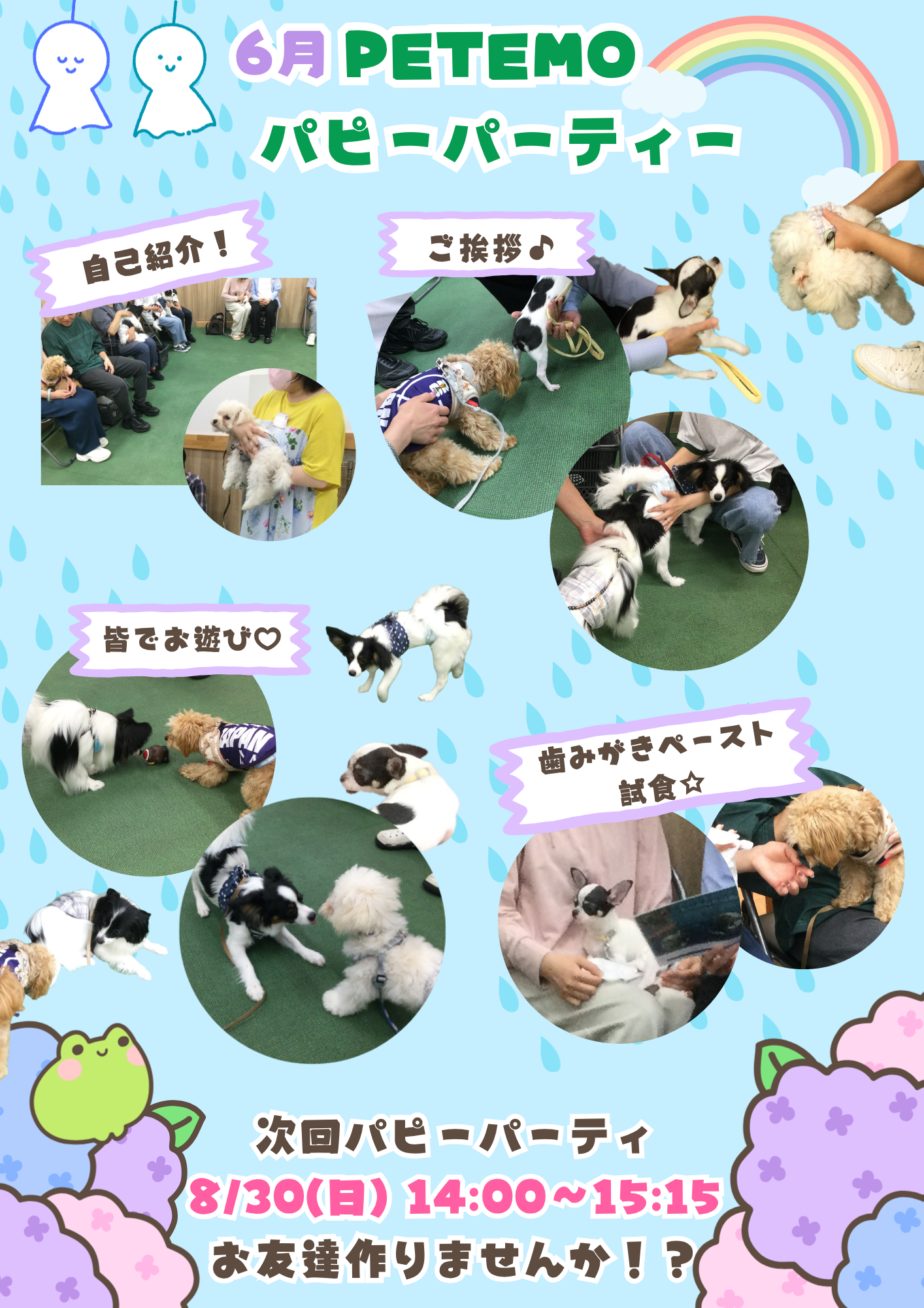 6月パピーパーティー